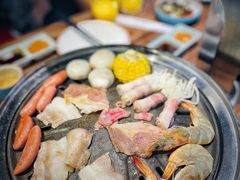 -明洞阿姨·韩式酱蟹烤肉·创意料理(三元桥店)