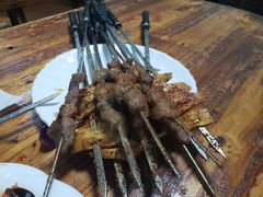 烤羊肉串-清真新疆叶尔羌烤肉店(新香洲店)