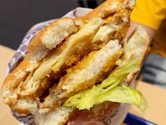 双层香脆鸡排堡-汉堡王(天津鲁能店)