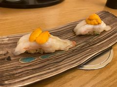 白虾海胆寿司-鮨青(恒基名人购物中心店)