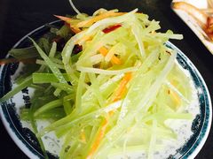 凉拌莴笋丝-厚味居炙子烤肉·清真(天桥南纬路店)