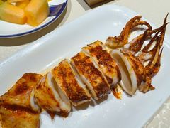 烤鱿鱼-老大连·海肠捞饭·大连海鲜大连菜(西安路店)