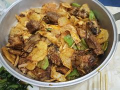 -尕有炕锅烤羊肉