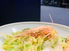 邬山腐皮杭白菜-老头儿油爆虾·1987杭州烟火味(湖滨银泰in77D区店)