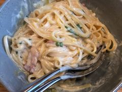 奶油培根半熟蛋意面-EN SPACE恩空间