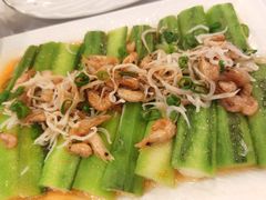 野生虾毛鱼仔蒸海南丝瓜-朱仔记食府(江南大道店)