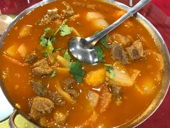 西红柿炖牛腩-大眼锅贴水饺(河东店)