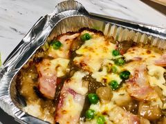 芝香培根菌菇焗饭-达美乐比萨(红山店)