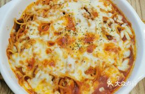 Cheese Baked Meat Pasta