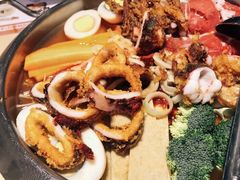 芝士年糕火锅-韩香福脊骨汤锅(上杭路店)