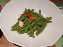 虾酱炒四季豆-帕蓝·暹罗料理(曲阳店)