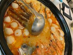 糟粕醋海鲜锅-香香海南菜餐厅