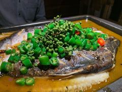 -探鱼·鲜青椒爽麻烤鱼(天河优托邦店)