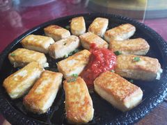 铁板毛豆腐-环秀楼(黄山呈坎店)