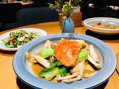 白蟹炒年糕-荣小馆(杭州大厦店)