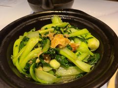 油渣烧青菜-卯时·龙光雅宴·精致锡帮菜(惠山古镇店)
