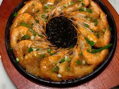 铁板蒜蓉虾-老淮安·淮安菜(周恩来纪念馆店)