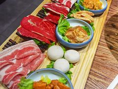 -明洞阿姨·韩式酱蟹烤肉·创意料理(三元桥店)