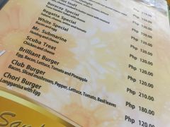 菜单-Jonah's Fruit Shake & Snack Bar
