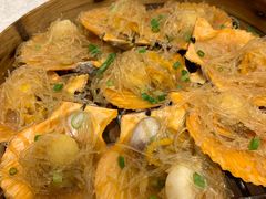 蒜蓉粉丝蒸扇贝-喜碧海鲜·二十年本土海鲜老字号(上排店)