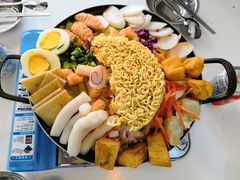 芝士年糕锅-欧巴来了韩式料理