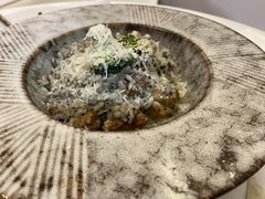 黑松露奶油杂菌烩饭-露露家咖啡店