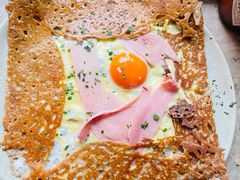 巴黎火腿鸡蛋芝士蘑菇可丽饼-RAC BAR(安福路店)