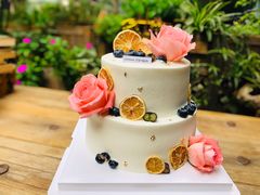 14英寸8+6双层网红款生日蛋糕-艾加柒克蛋糕茶歇甜品台(春熙路店)