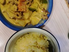 黄咖喱牛肉饭-泰姜私厨(敏捷城店)