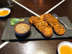 鸭肝酱伴葱油饼-杭州西子湖四季酒店·金沙厅