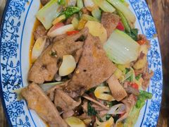 肝腰合炒-雨田饭店