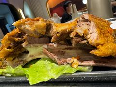 西夏烤羊腿-宁夏国强手抓羊肉·清真菜(未央路凤三店)