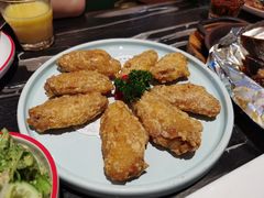 蛋黄鸡翅-新白鹿餐厅(虹桥南丰城店)