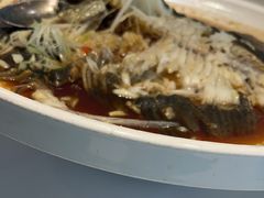-海派美食·家宴海鲜青岛菜·石锅鲽鱼头(东方城店)