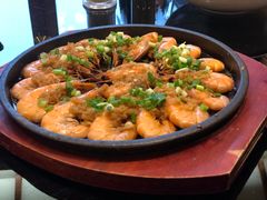 蒜蓉铁板虾-大宅院(西溪路店)