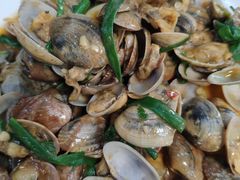 姜葱炒花甲-皓景海鲜·地标美食(双月湾店)