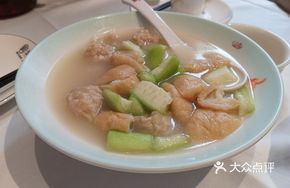 Loofah Fish Dumplings