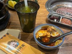 -明洞阿姨·韩式酱蟹烤肉·创意料理(三元桥店)