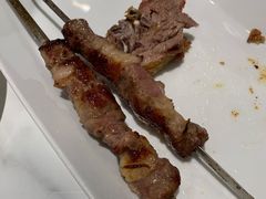 咸盐烤羊肉串-丝路有约·西域美食