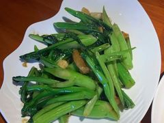 生炒广东菜心-金穗园·砂锅粥.醉鸡煲火锅(长寿路店)