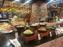 自助取餐区-OPEN開全日自助餐厅·西餐·海鲜(佛山希尔顿酒店)