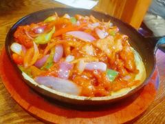 铁板煎蛋牛柳-津沽小院(天津之眼店)
