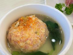 蟹粉狮子头-怡园饭店-餐厅(四望亭店)