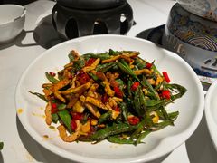 扁豆香干炒肉丝-外婆家(西红门荟聚购物中心店)