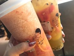 满杯红柚-喜茶(上海正大广场店)