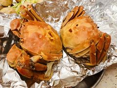 盐焗大闸蟹-白仁仔· 活烤海鲜 宵夜(豫园店)