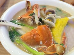 梭子蟹三鲜年糕-木木鲜海鲜面(天一店)