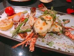 香焗龙虾配自制黑松露酱-上海苏宁宝丽嘉酒店·Cafe Bellagio西餐厅