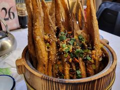 竹筒鱼-大眼锅贴水饺(河东店)