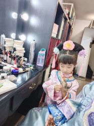 -后宫·古装汉服京剧儿童亲子全家福摄影